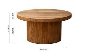 Driftwood Round Coffee Table reference image