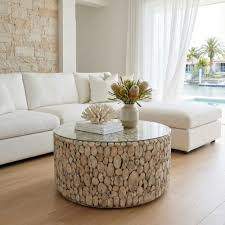 Driftwood Round Coffee Table