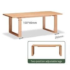 Shoreline Solid Oak Trestle Dining Table image 4